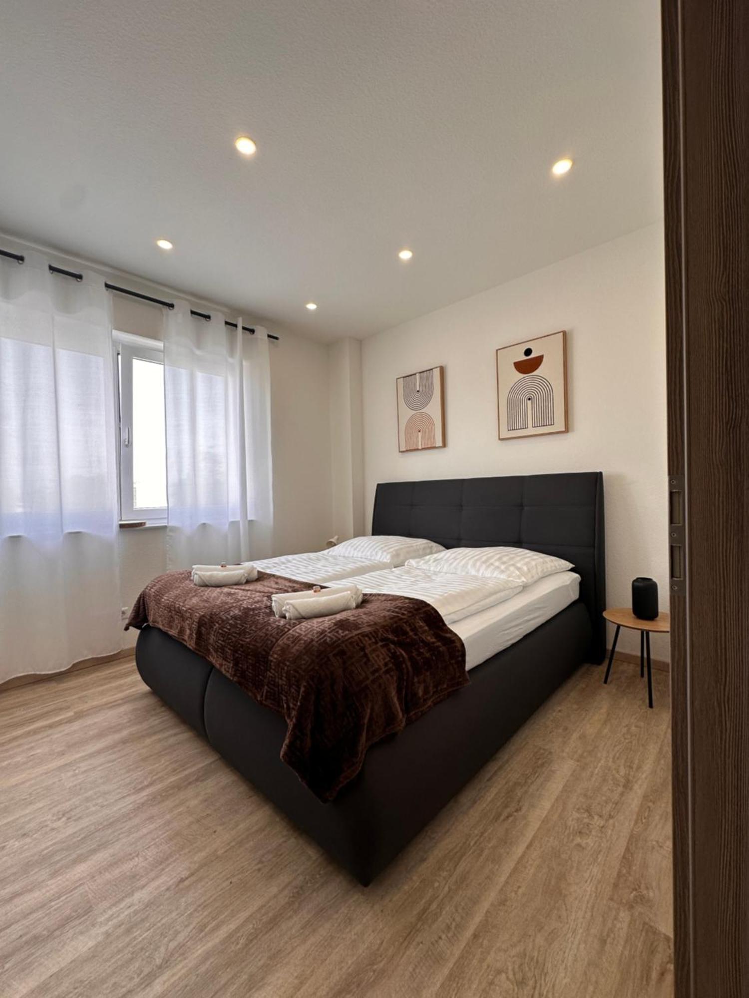 Amao-Obsidian I 120Qm I Elegantes Business- & Familienapartment I 3 Schlafzimmer I Kingsize Betten Schwanau Ngoại thất bức ảnh